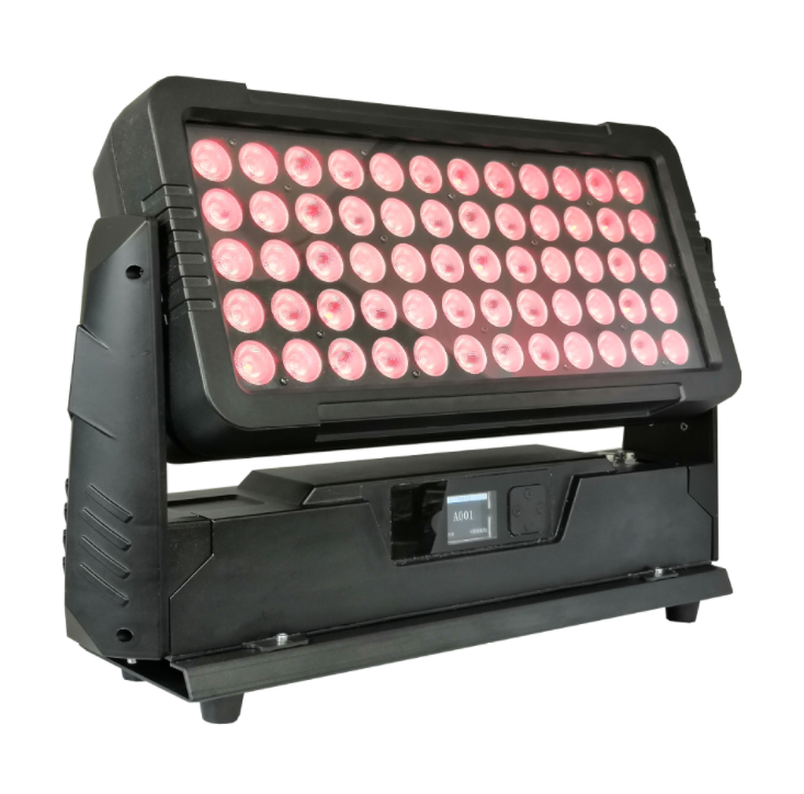 60pcs 10W RGBW 4in1  waterproof IP65 LED city color light for stage outdoor wash beam lights